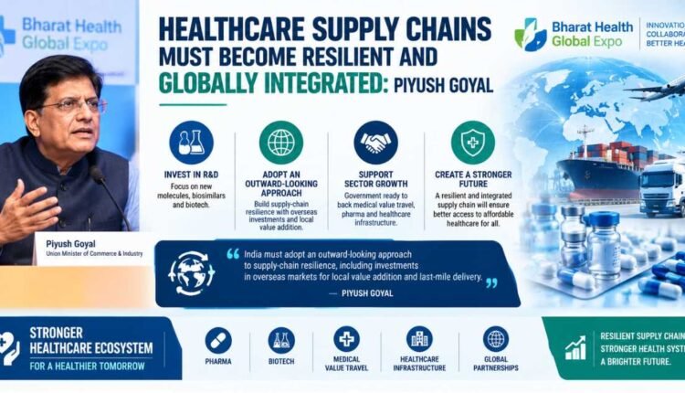 Healthcare supply chains need global resilience