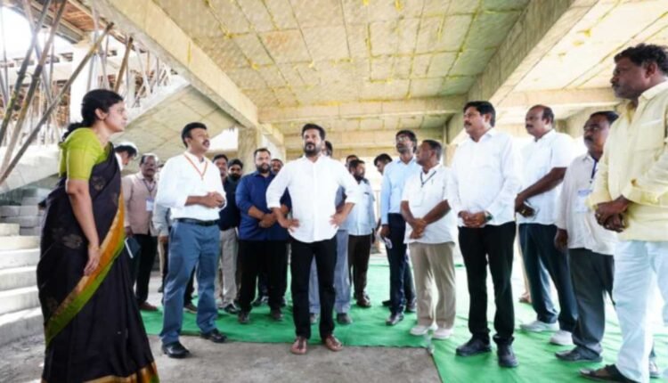 Revanth Reddy inspection reviews education works