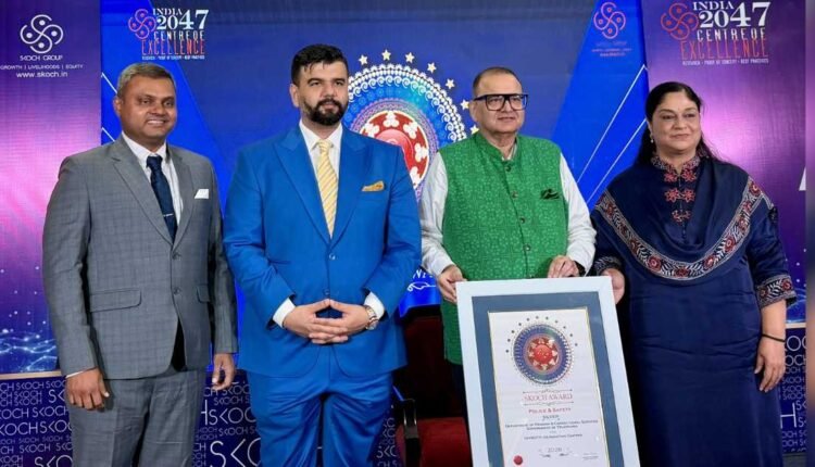 NIVRUTTI centres win SKOCH Award for Telangana Prisons