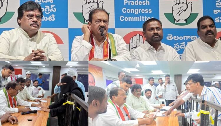 Congress grievance programme focuses on public issues