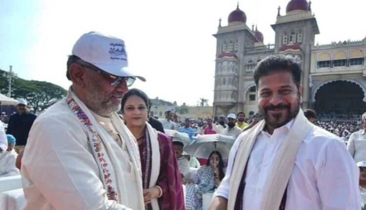 Mysore Dasara: Revanth Reddy witnesses Jamboo Savari