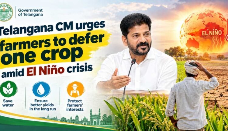 Telangana farmers urged to defer one crop amid El Niño