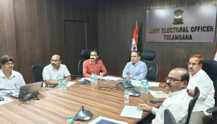 Electoral roll revision: CEO directs collectors to speed up