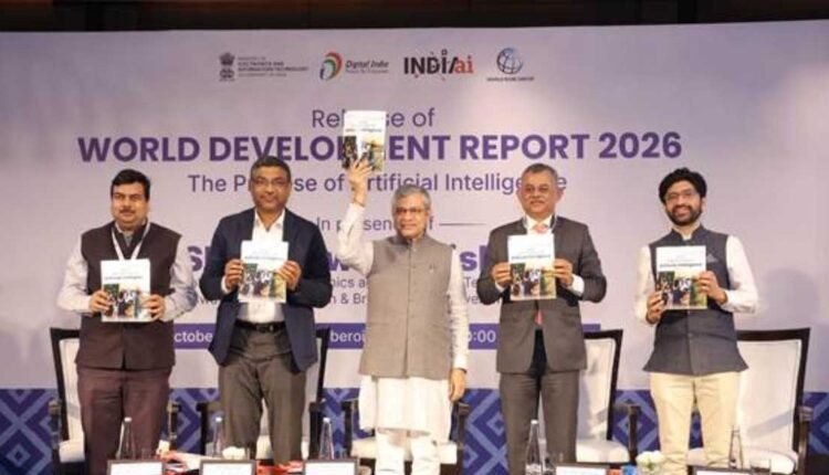 World Development Report 2026 on AI launched in Delhi